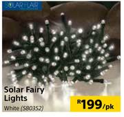 Solar Flair Solar Fairy White Lights-Per pk