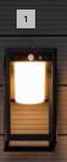 Solar Flair Outdoor Wall Lamp & Sensor
