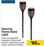 Solar Flair Dancing Flame Stake Light-Each