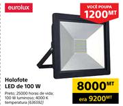Eurolux Holofote LED de 100W