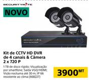 Novo Kit de CCTV HD DVR de 4 canais & Camera 2 x 720P