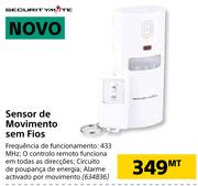 Novo Sensor de Movimento sem Fios