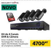 Novo Kit de 4 Canais DVR & Camera