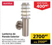 Eurolux Lanterna de Parede Exterior