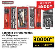 Mastercraft Conjunto de Ferramentas de 166-pecas