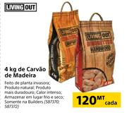 Living Out 4Kg de Carvao de Madeira-cada