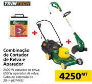 Trimtech Combinação de Cortador de Relva e Aparador