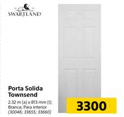 Swartland Porta Solida Townsend-2032m (a) x 813mm (l)