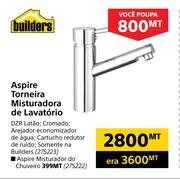 Builders Aspire Torneiro Misturadora de Lavatorio