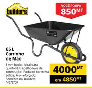 Builders 65L Carrinho de Mao