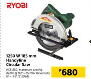 Ryobi 1250W 185mm Handyline Circular Saw