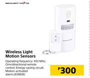 Securitymate Wireless Light Motion Sensors