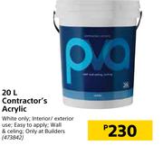 Contractor's Acrylic-20L