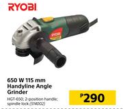 Ryobi 650W 115mm Handyline Angle Grinder
