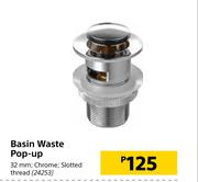 Basin Waste Pop Up 