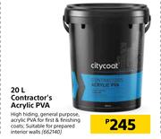 Contactor's Acrylic PVA-20 L