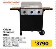 Megamaster Origin 3 Burner Brrai