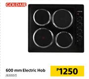 Goldair 600 mm Electric Hob