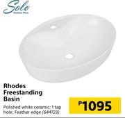 Solo Rhodes Freestanding Basin