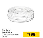Flat Twin Earth Wire