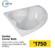 Betta Samba Corner Bath-1.4m x 1.4m x 1.4m