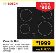 Bosch Ceramic Hob PKE611D17E