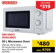 Goldair 20L Microwave Oven GMO-20