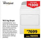 Whirlpool 105Kg Dryer 3LWED4830FW
