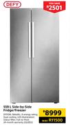 Defy 559L Side-by-Side Fridge/Freezer DFF436