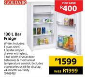Goldair 130L Bar Fridge