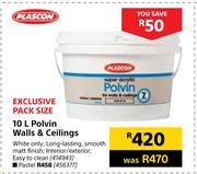 Plascon 10L Polvin Walls & Ceilings