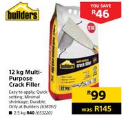 Builders 12Kg Multi Purpose Crack Filler
