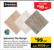 Trento Ipanema Tile Range 430mmX430mm-Per Sqm