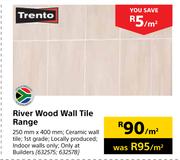 Trento River Wood Wall Tile Range 250mmX400mm-Per Sqm