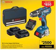 Bosch 18V Li-Ion Impact Drill Driver