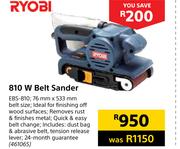 Ryobi 810W Belt Sander