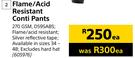Beck Flame/Acid Resistant Conti Pants-Each
