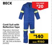 Beck Conti Suit With Reflective Tape