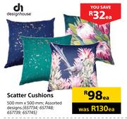 Design House Scatter Cushions-500mm x 500mm Each