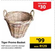 Tiger Promo Basket