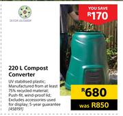 Decor Outdoor 220Ltr Compost Converter