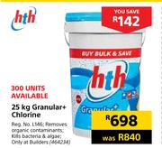 HTH 25kg Granular+ Chlorine 