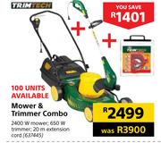 Trim Tech Mower & Trimmer Combo