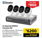 Swann 4 Channel DVR & Camera Kit