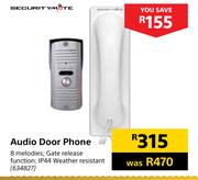 Security Mate Audio Door Phone