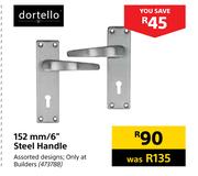 Dortello 152mm/6" Steel Handle Assorted Designs