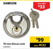 Samson 70mm Discus Lock