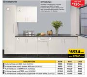 Built in cupboards at builders shop warehouse