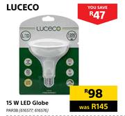 Luceco 15W LED Globe