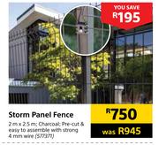 Storm Panel Fence 2mX2.5m